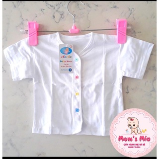 🌈🌈áo sơ sinh cotton cài giữa cho bé 🌈🌈 mom's mía