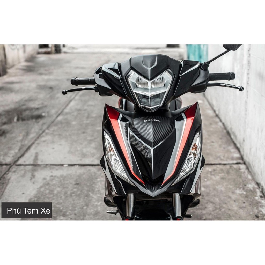 Tem rời chế tem Zin Winner xe đen 1