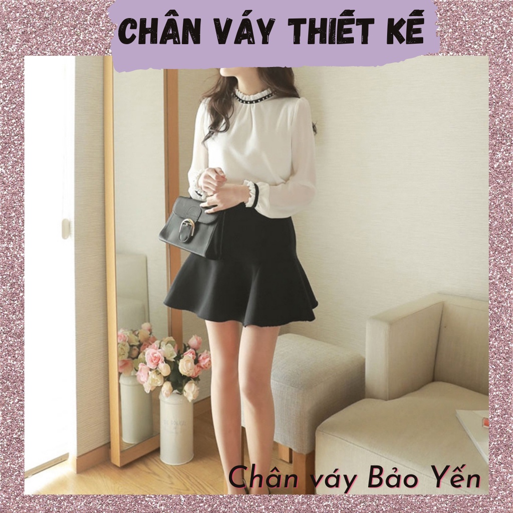 Chân váy ôm xòe chân đuôi cá có quần trong - M47