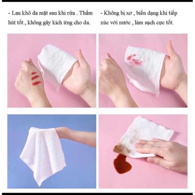 Bông Tẩy Trang Cotton Mềm Mịn Không Gây Kích Ứng Da Animerry