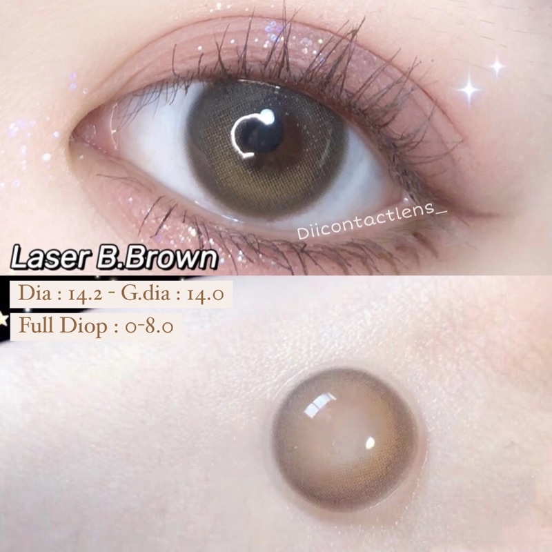 Kính áp tròng LASER BROWN