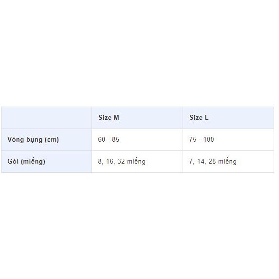 Tã quần siêu thấm người lớn Caryn