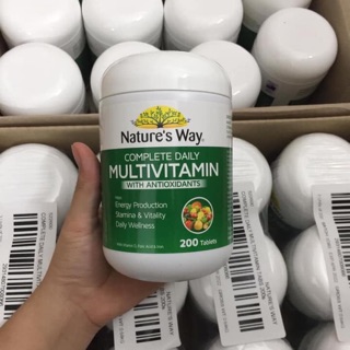 Vitamin tổng hợp Nature’s Way multivitamin spirulina