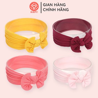 Băng Đô Cho Bé Gái Đính Nơ Chất Thun Co Giãn Xinh Xắn Đáng Yêu - HAPY BD524