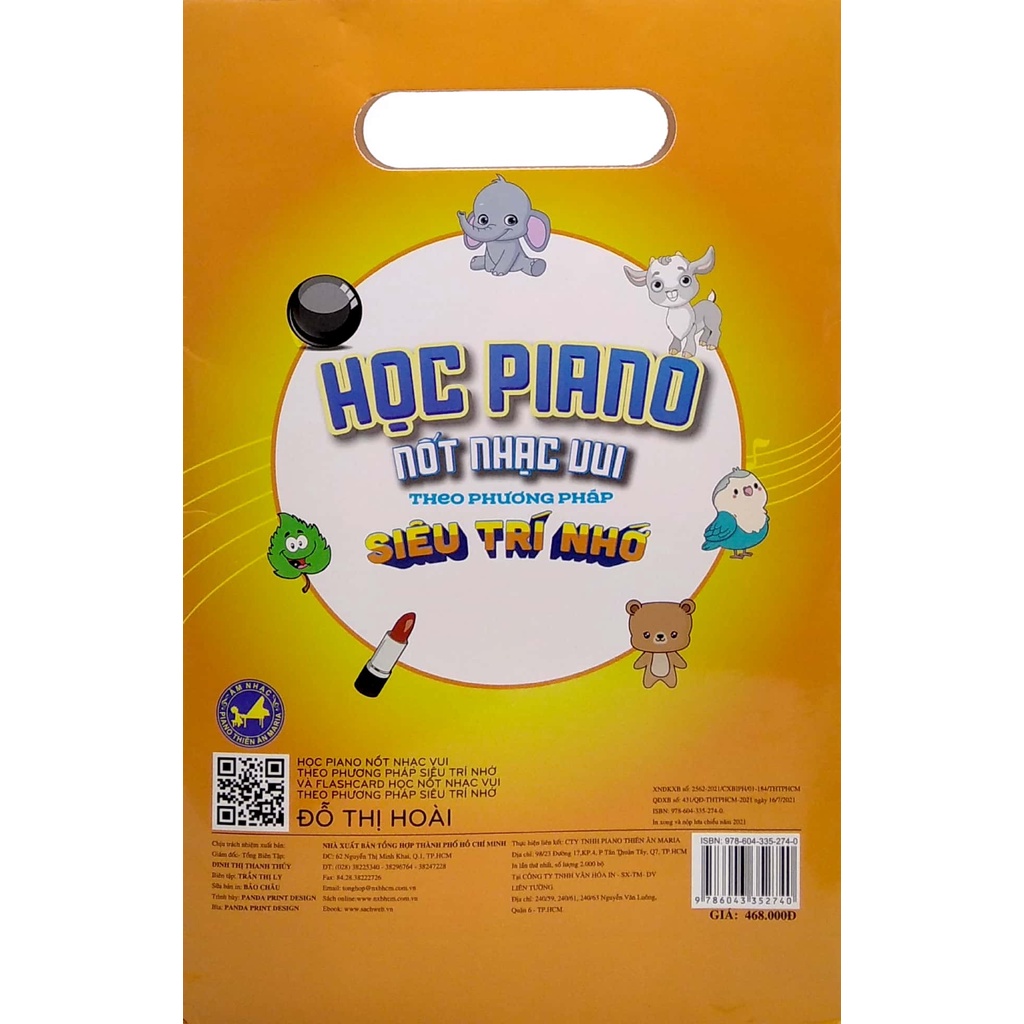 Sách - Học Piano nốt nhạc vui theo phương pháp siêu trí nhớ