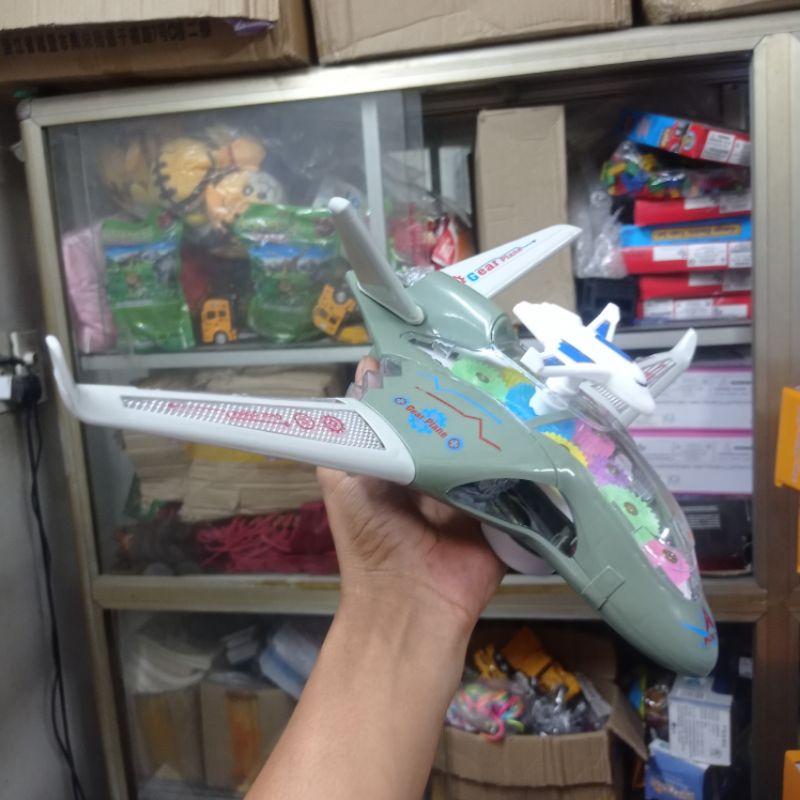 Đồ chơi mô hình máy bay âm thanh đèn