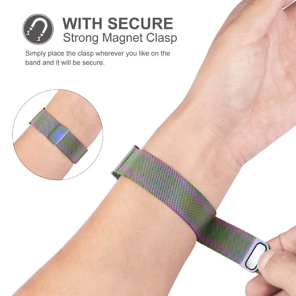 Dây Đeo Inox Cho Đồng Hồ Thông Minh Realme Watch 2 Pro