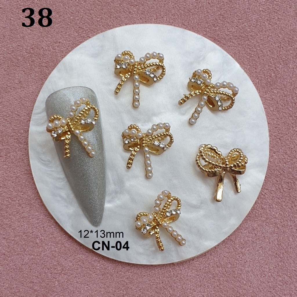 Charm Nail, Charm gắn móng, trang trí móng cao cấp từ 01-20