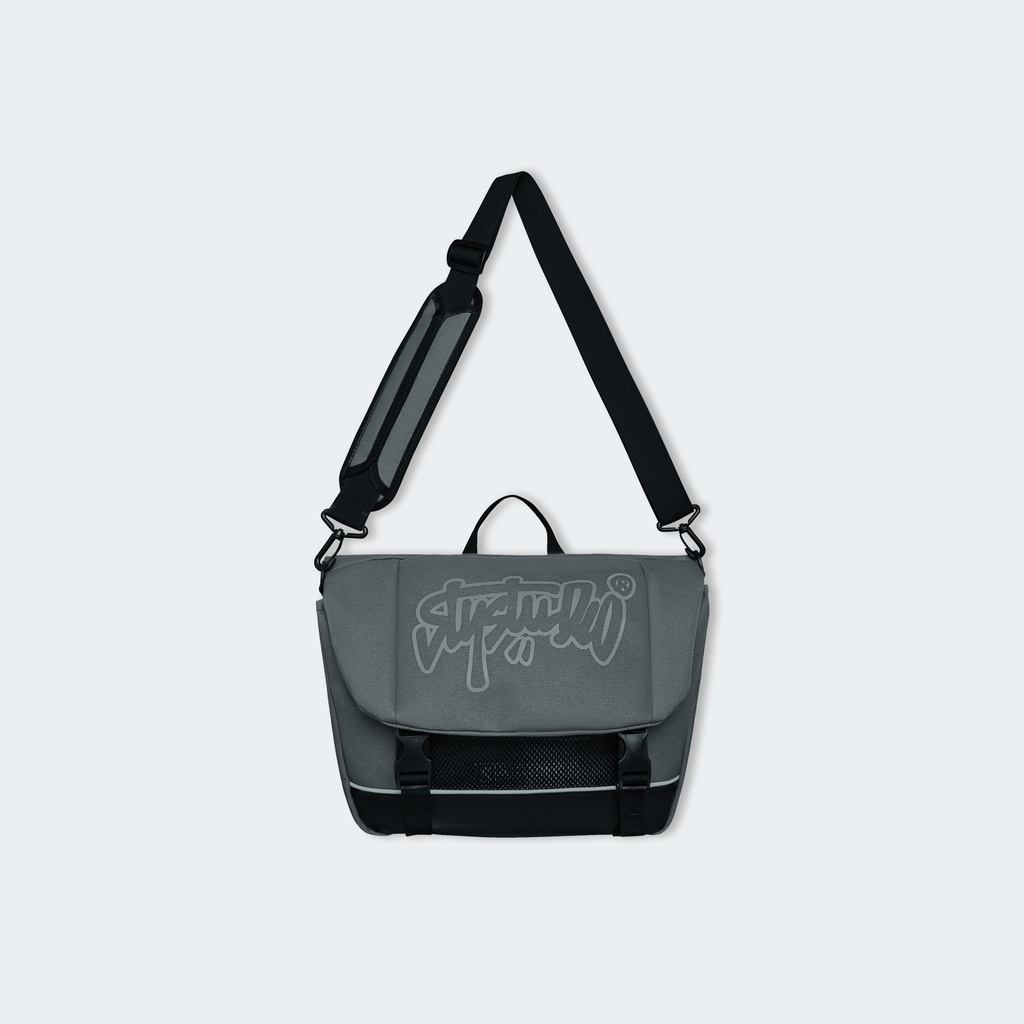 Túi đeo chéo SLY Solid Messenger Xám