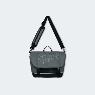 Túi đeo chéo SLY Solid Messenger Xám