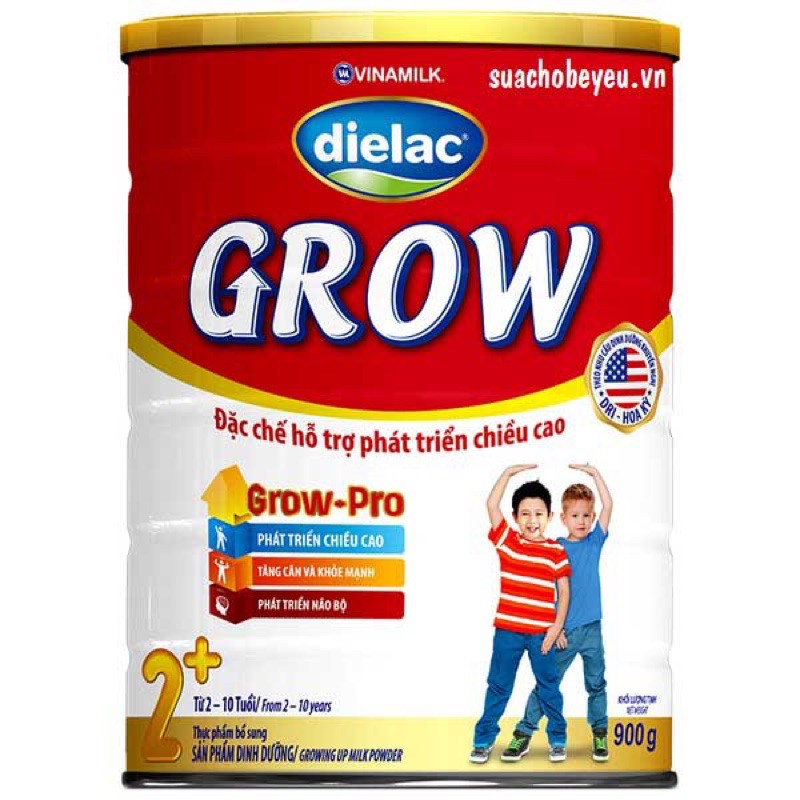 Grow dielac 1+ &amp; 2+ chính hãng - date mới