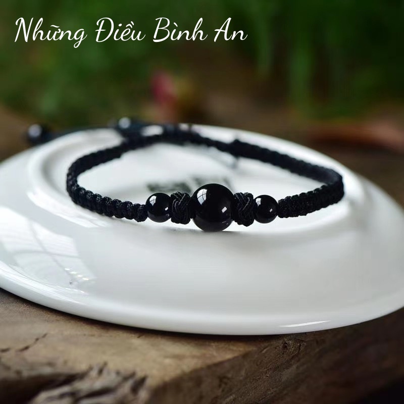 Vòng tay mã não tự nhiên phong thủy mang lại bình an, may mắn 💕FREESHIP 50k💕 - Những Điều Bình An