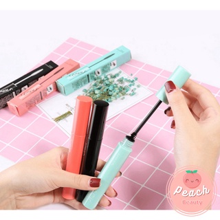 Mascara 3D Lâu Trôi Chống Nước Lameila BLACK Vỏ Cam/ Xanh/ Đen Giúp Mi Dày Và Dài 🍑 Peach.Beauty 🍑
