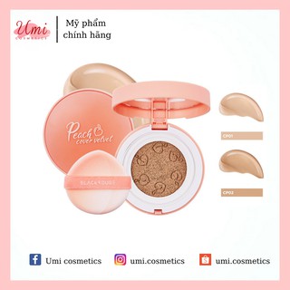 PHẤN NƯỚC BLACK ROUGE PEACH COVER VELVET CUSHION