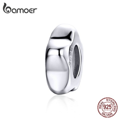 Hạt Phụ Kiện Bamoer Scc1168 Hình Ngôi Sao Năm Cánh Bạc 925