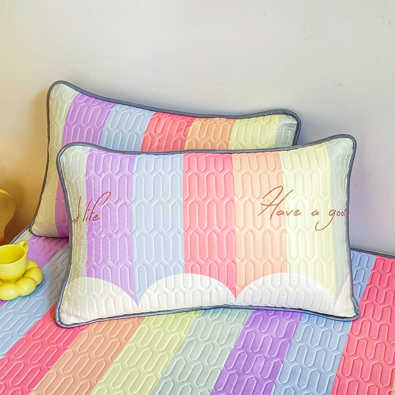 Ga Trải Giường 100% bộ nệm Cao Su Mềm Làm Mát/ miếng giải nhiệt，ga trải giường，áo gối，mát mẻ và thoáng khí m9/1m2/1m5/1m8