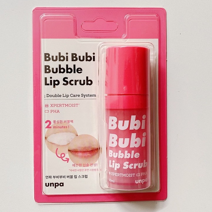 GEL TẨY DA CHẾT MÔI SỦI BỌT UNPA BUBI BUBI LIP