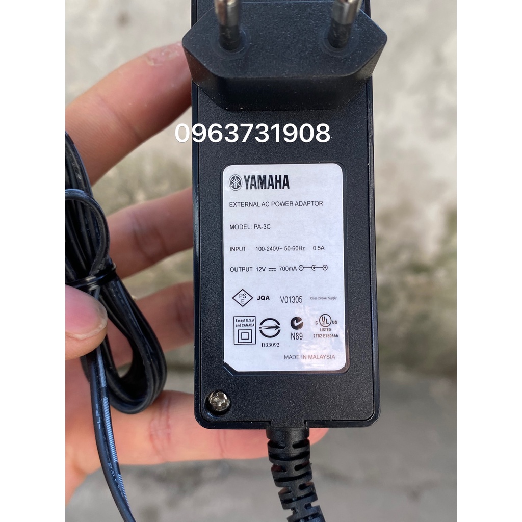 Adapter nguồn đàn Yamaha PSR-280 PSR-270 xịn chính hãng