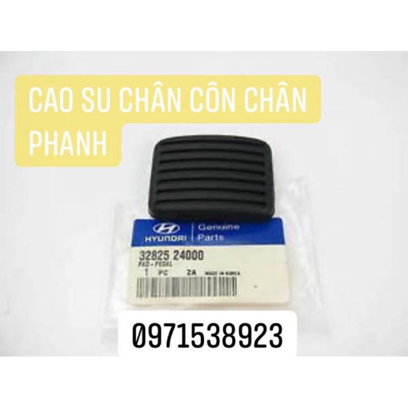 Cao su chân côn chân phanh kia moning. huyndai i10, getz. kia caren. v.v.v xịn chính hãng