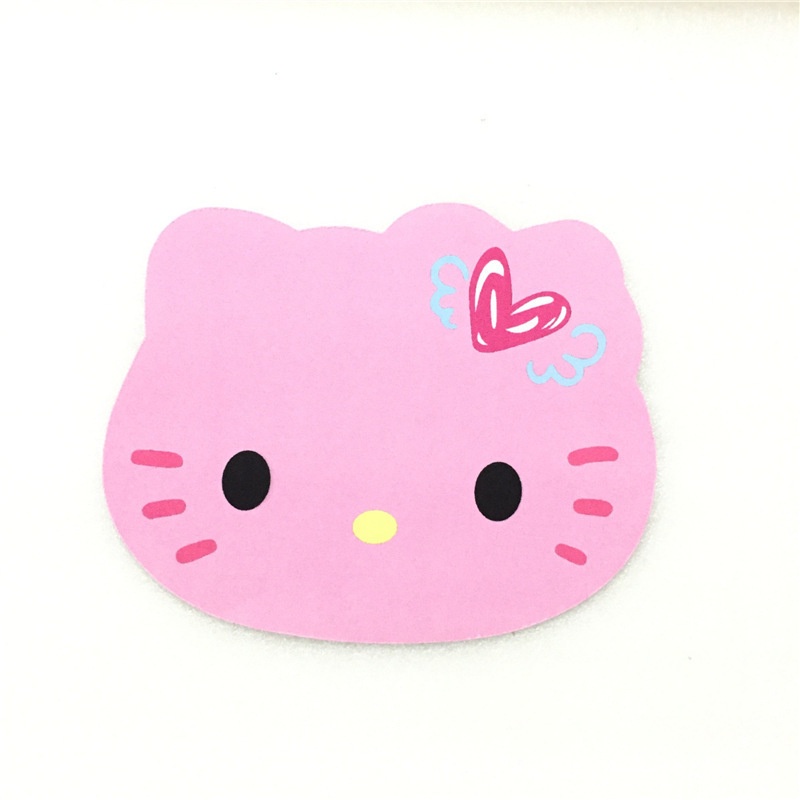 Miếng Lót Chuột Bằng silicone Mềm Hình Hello KITTY Cho Nữ/Máy Tính/Game/Văn Phòng