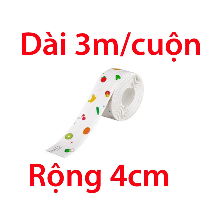 Băng dính dán mép viền tường chống bám bẩn giúp cho sàn nhà, mép bàn,cạnh bếp,...sạch sẽ GD192