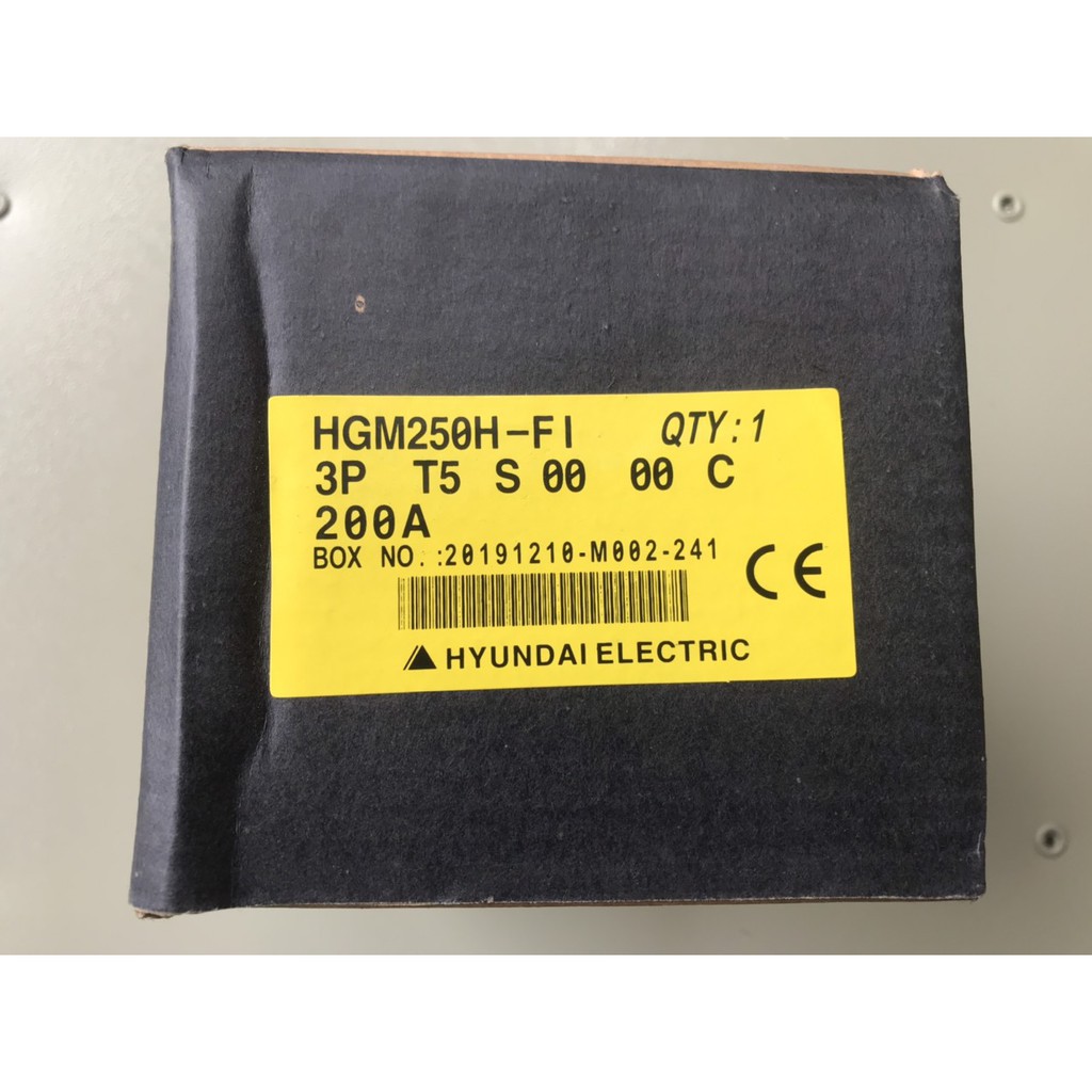 Aptomat Hyundai MCCB 3P HMG125H 100A -250A -TBĐ