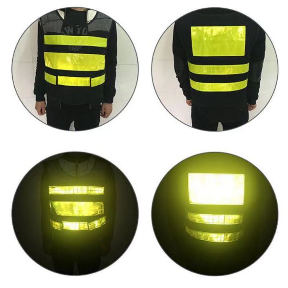 Áo Phản Quang Lưới Đi Phượt Xe Máy