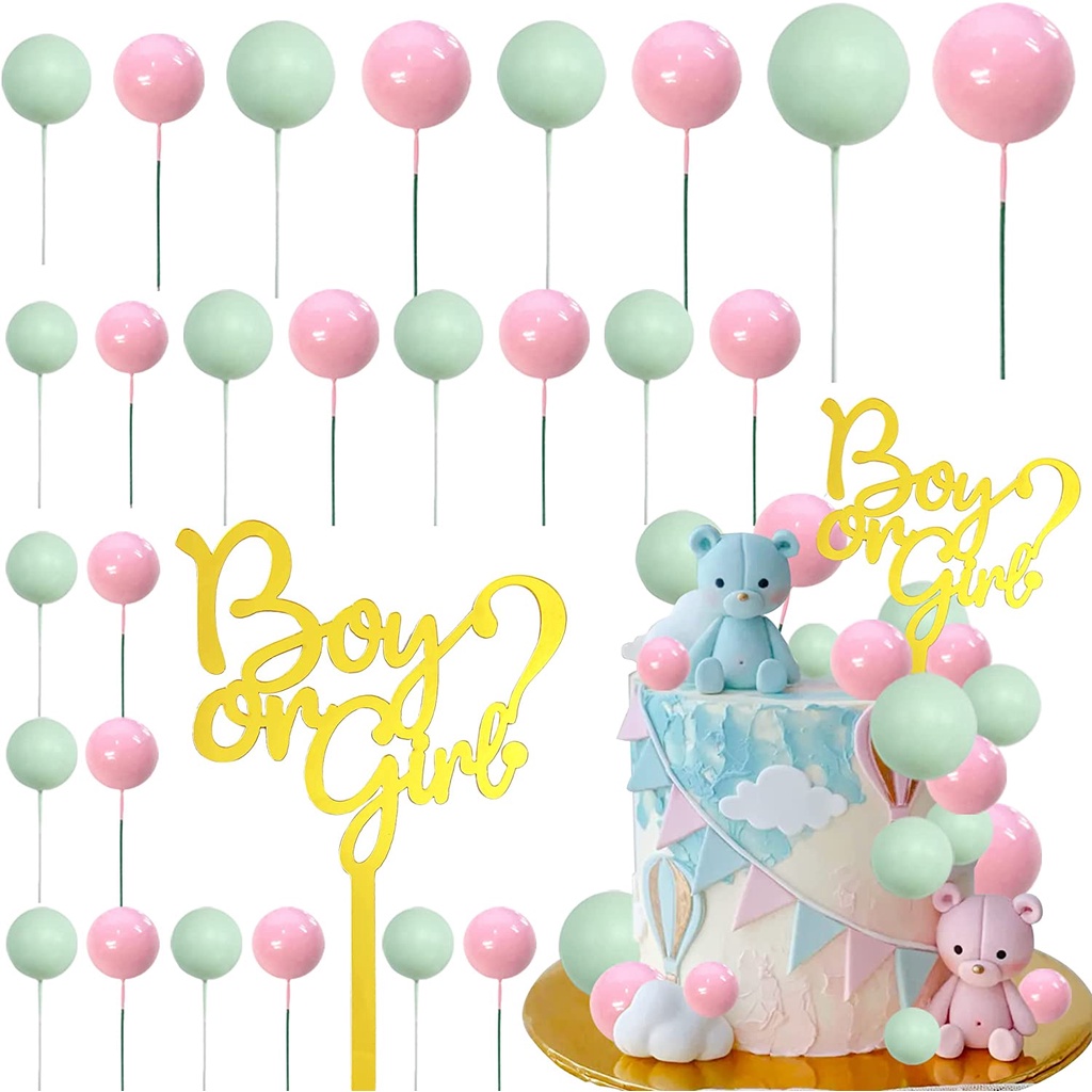 Bộ 20 Que Cắm Trang Trí Bánh Kem Nhiều Kích Cỡ