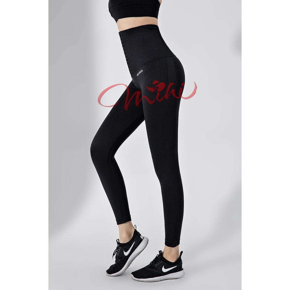 Quần Tập Gym Yoga Nữ Thiết Kế Gen Nịt Bụng Latex Cao Cấp, Thu Gọn Vòng Eo Nâng Mông