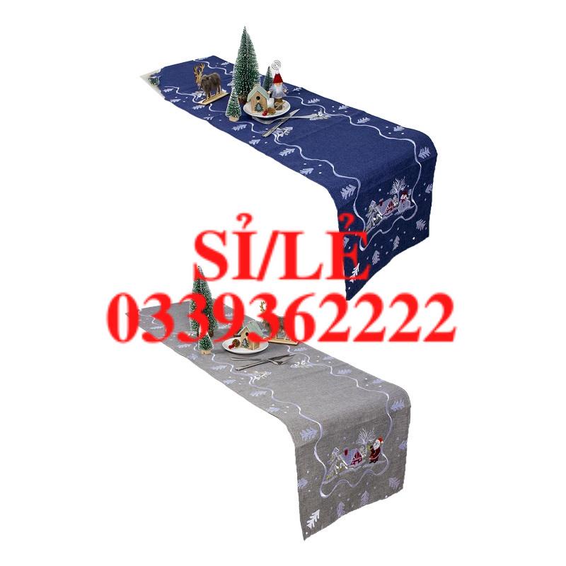 Christmas Christmas table runner embroidery table runner decoration birthday wedding Christmas table use MM