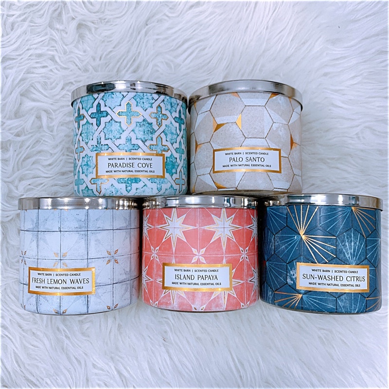 (link 2/4) nến thơm 3 bấc bath &amp; body works