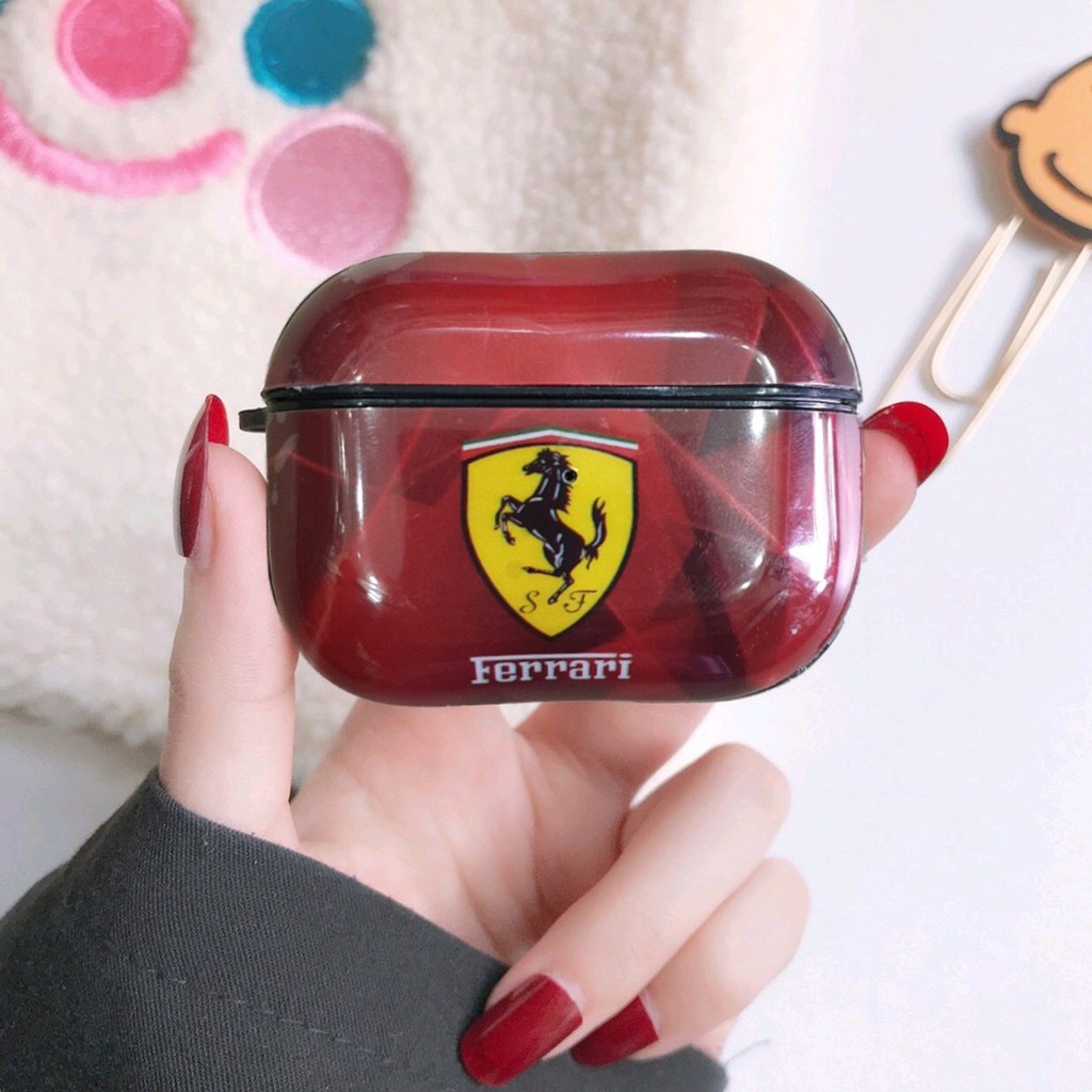 Vỏ bao airpod 3 - Case airpod 3 pro IMD Sup - Kaws- Ferrari - One piece ( tặng kèm móc)