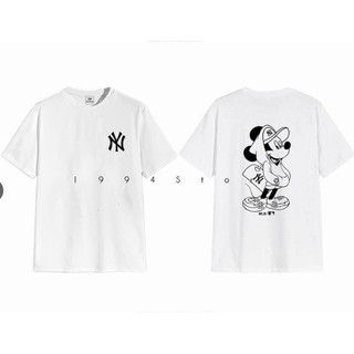 Áo phông Mickeyyy trắng hình đen cực đẹp Áo phông cotton chất đẹp mát, áo unisex, áo phông trắng đen