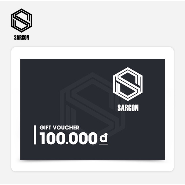 Toàn quốc [Evoucher] Sargon Bistro Phiếu quà tặng 100K