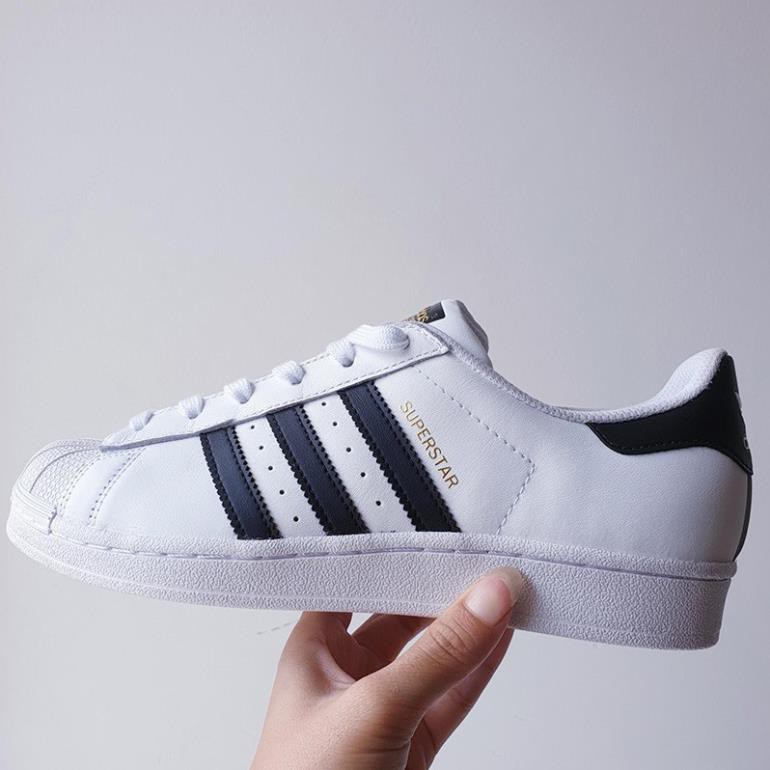 SẴN XẢ KHO THANH LÝ- RẺ VÔ ĐỊCH Giày Adidas Superstar trắng tem vàng new 100% real, full size BH 2 Năm 2020 New Có Sẵn