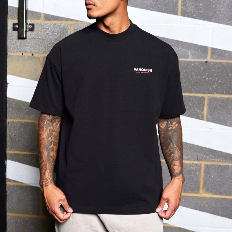 Áo Thun Cotton Nam Tay Ngắn Dáng Rộng Thoải Mái