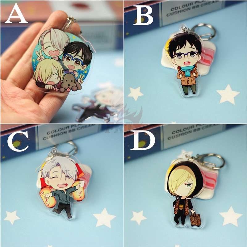 &gt;Ready Stock&lt; Móc khóa - ❉Móc khóa YURI!!! on ICE❉Acrylic Keychain Pendant - 4 Styles