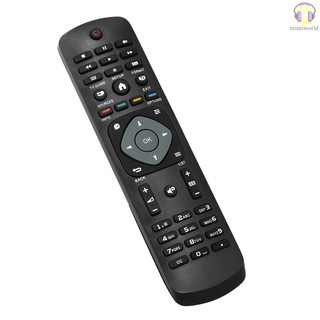 MIWO Universal TV Remote Control Wireless Smart Controller Replacement for PHILIPS LCD TV Smart Digital HDTV Black