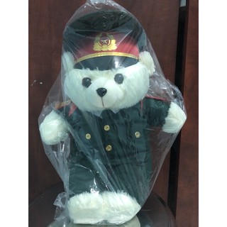 gấu bông bộ đội (45 cm)