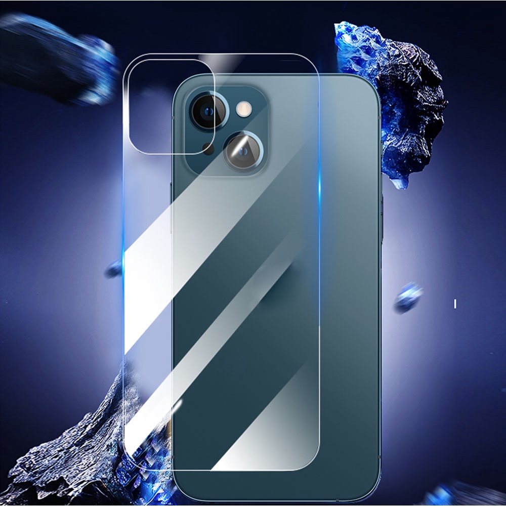 Cường lực lưng Iphone 14 Plus trong suốt full mặt lưng độ cứng 9H - Dán lưng Iphone 14 Plus