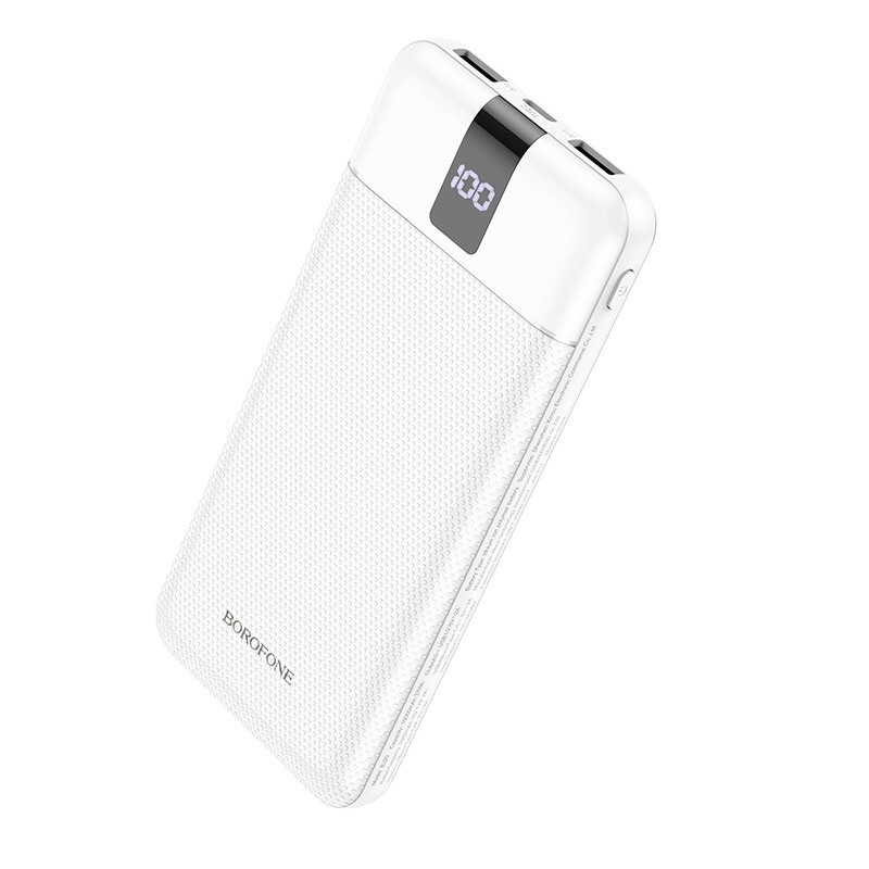 ✅SẠC DỰ PHÒNG Borofone BJ20 10.000mAh kèm cáp sạc 3 cổng Micro/Typec/ Iphone -Hàng chính hãng