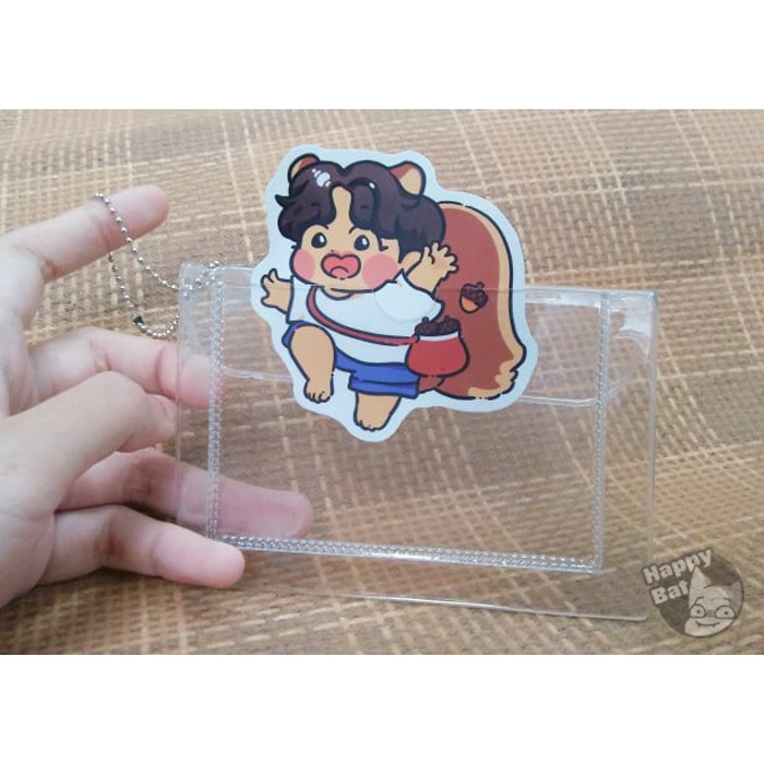 Ví mini trong suốt/ hologram