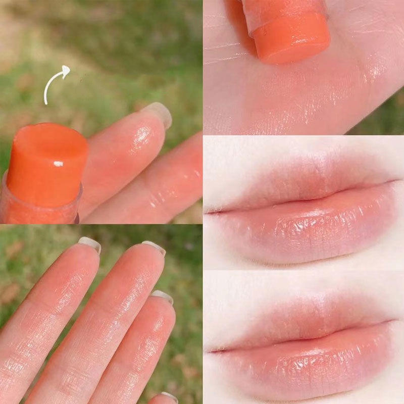 Son môi HERORANGE dưỡng ẩm lâu trôi thay đổi màu sắc theo nhiệt độ với 6 màu lựa chọn