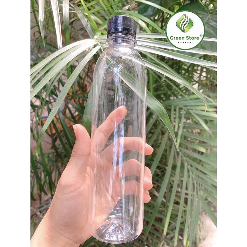 Chai 500ml Đựng Trà Sữa/ Chai Nhựa Tròn 500ml