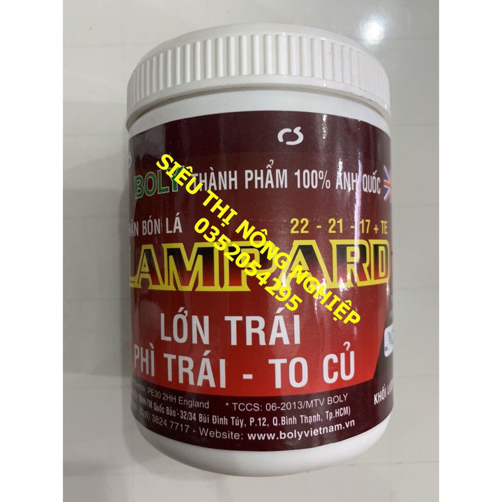 Lampard 22-21-17 500gr Lớn trái - to củ - phì t rái - dưỡng hoa nuôi trái