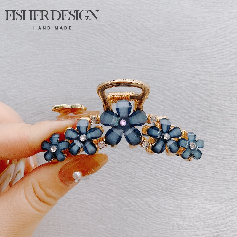 Kẹp Tóc Kim Loại Kiểu Hình Học Thời Trang Hàn Quốc Cho Nữ