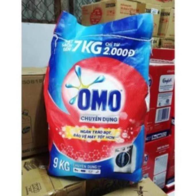 OMO BỘT GIẶT 9KG CHUYÊN DỤNG cho máy cửa trên, cửa trước, giặt tay 9 kí - uri1