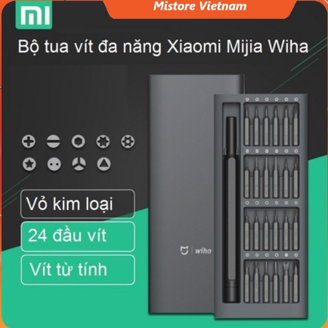 Bộ tua vít bỏ túi đa năng Xiaomi Mijia Wiha 24 in 1 MJDDLSD003QW