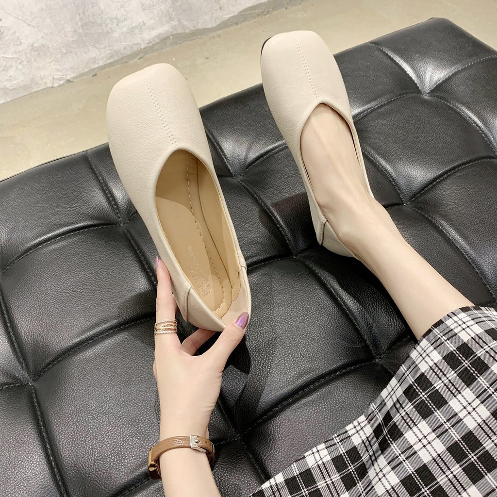 Giày Búp Bê Mũi Vuông Xinh Xắn Dành Cho Nữ | BigBuy360 - bigbuy360.vn