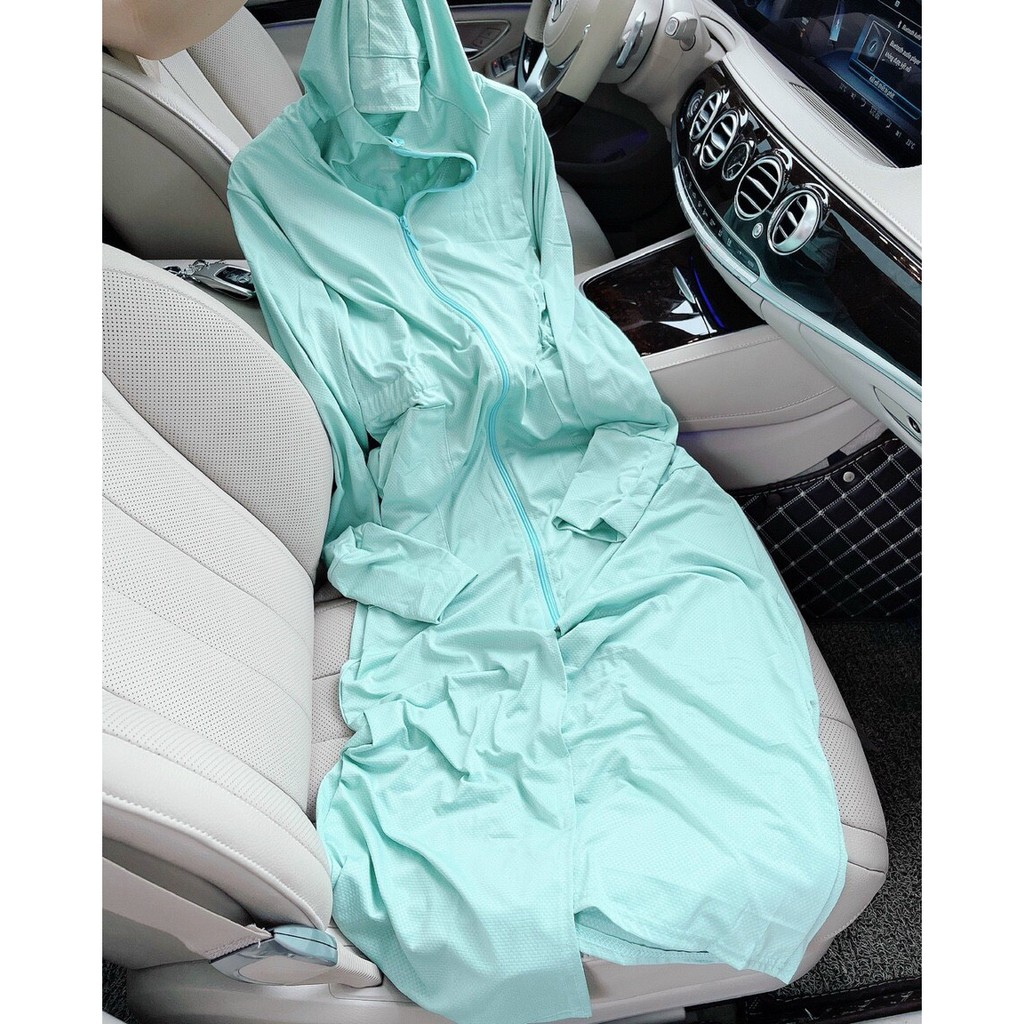 Áo choàng THÔNG HƠI EO CHUN siêu mềm, siêu mát